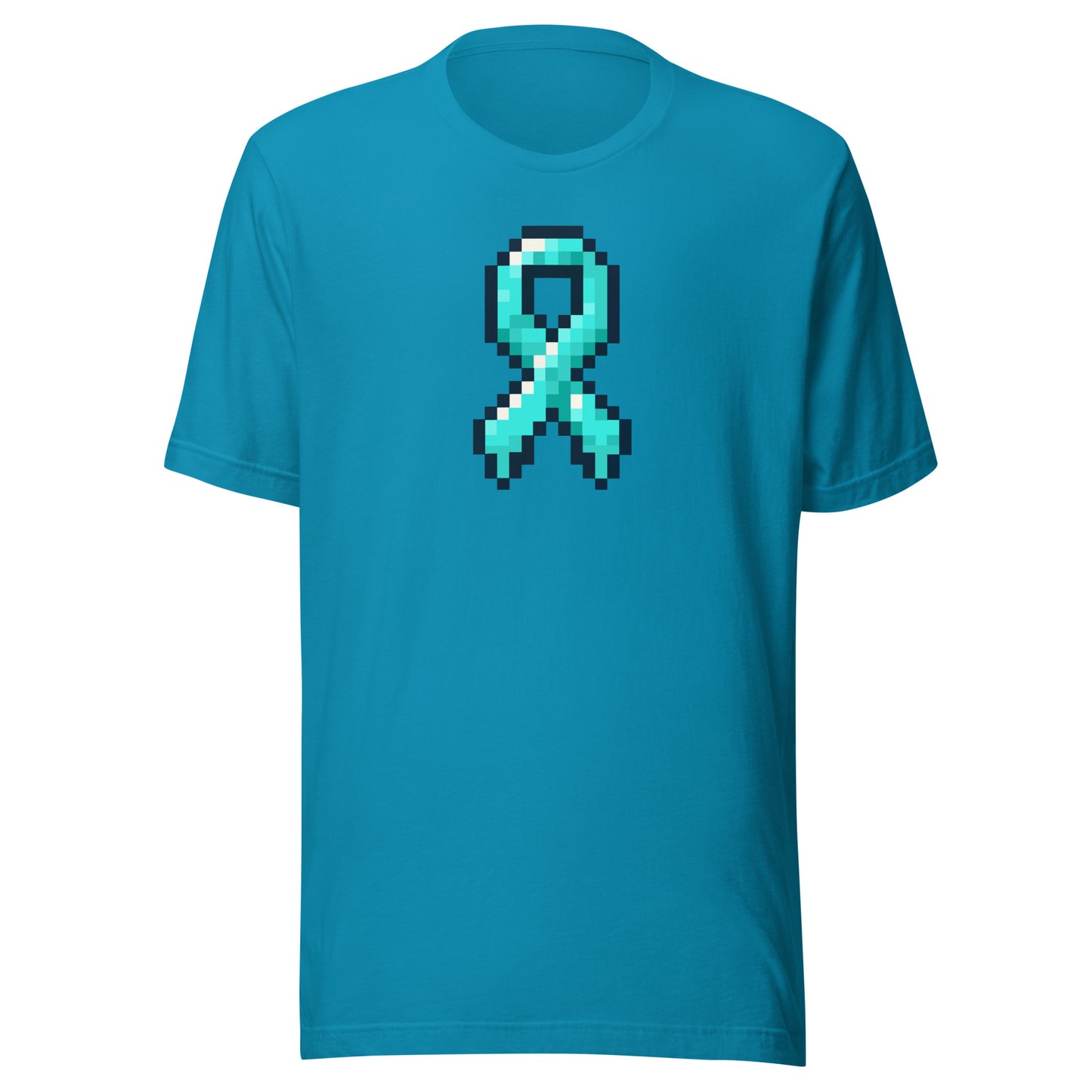 Turquoise Pixel Ribbon