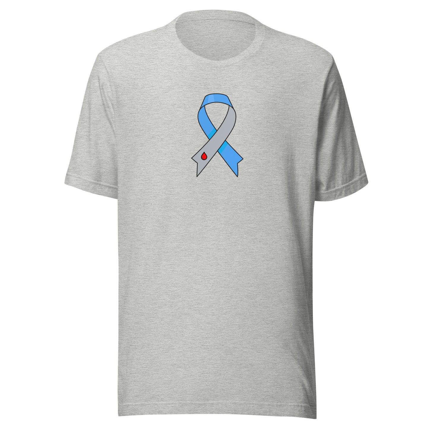 Blue and Gray Ribbon