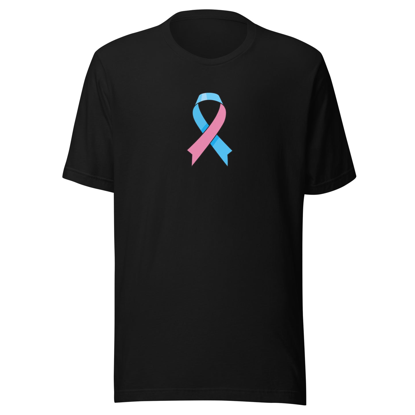 Blue and Pink Ribbon