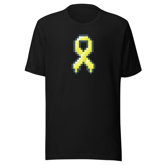 Yellow Pixel Ribbon