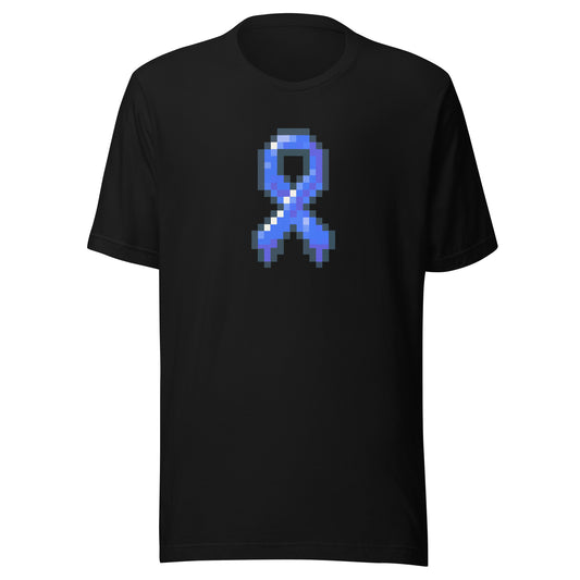 Dark Blue Pixel Ribbon