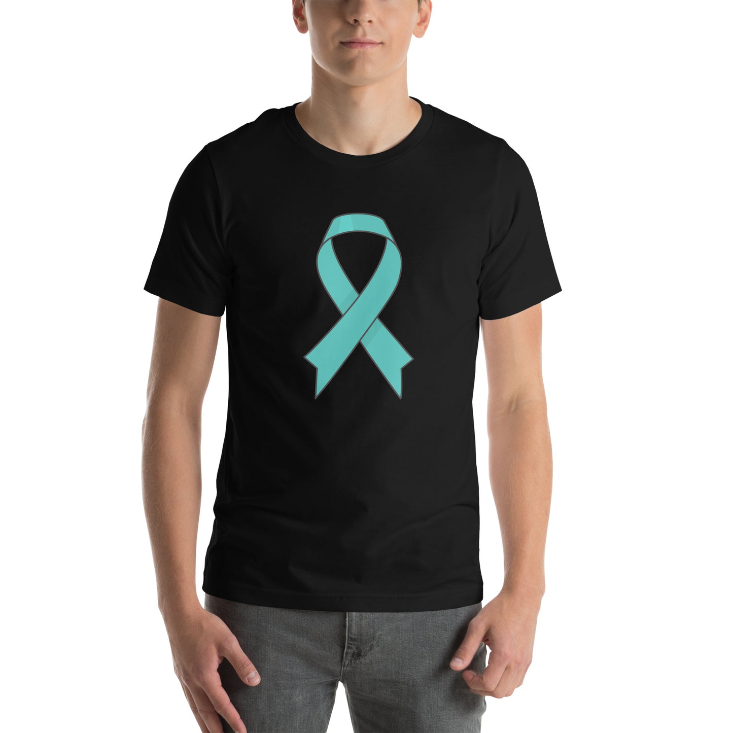 Big Teal Ribbon