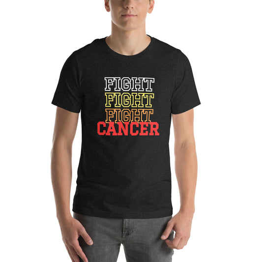 Fight Fight Fight Cancer Red