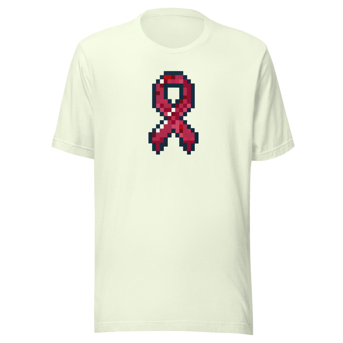 Burgundy Pixel Ribbon