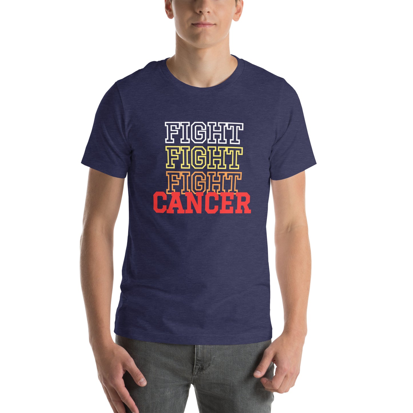 Fight Fight Fight Cancer Red