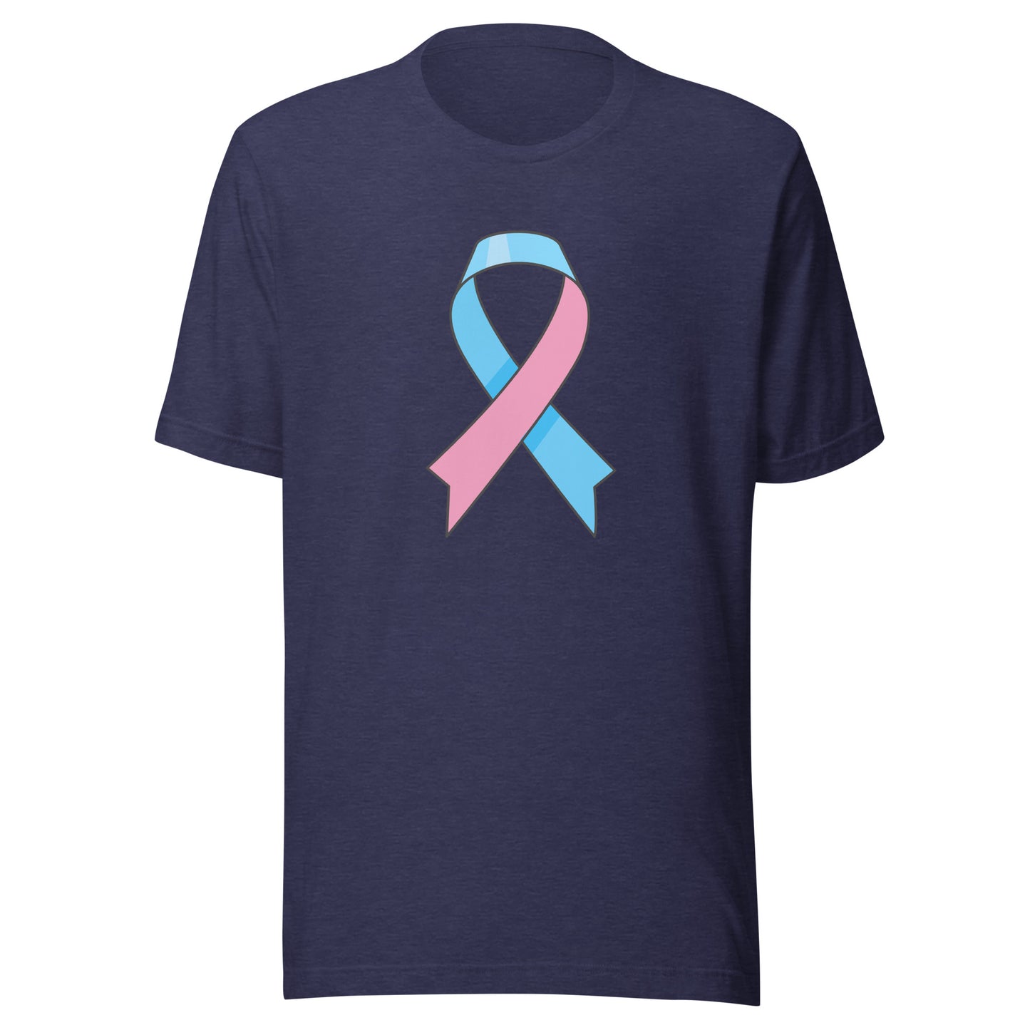 Big Blue and Pink Ribbon