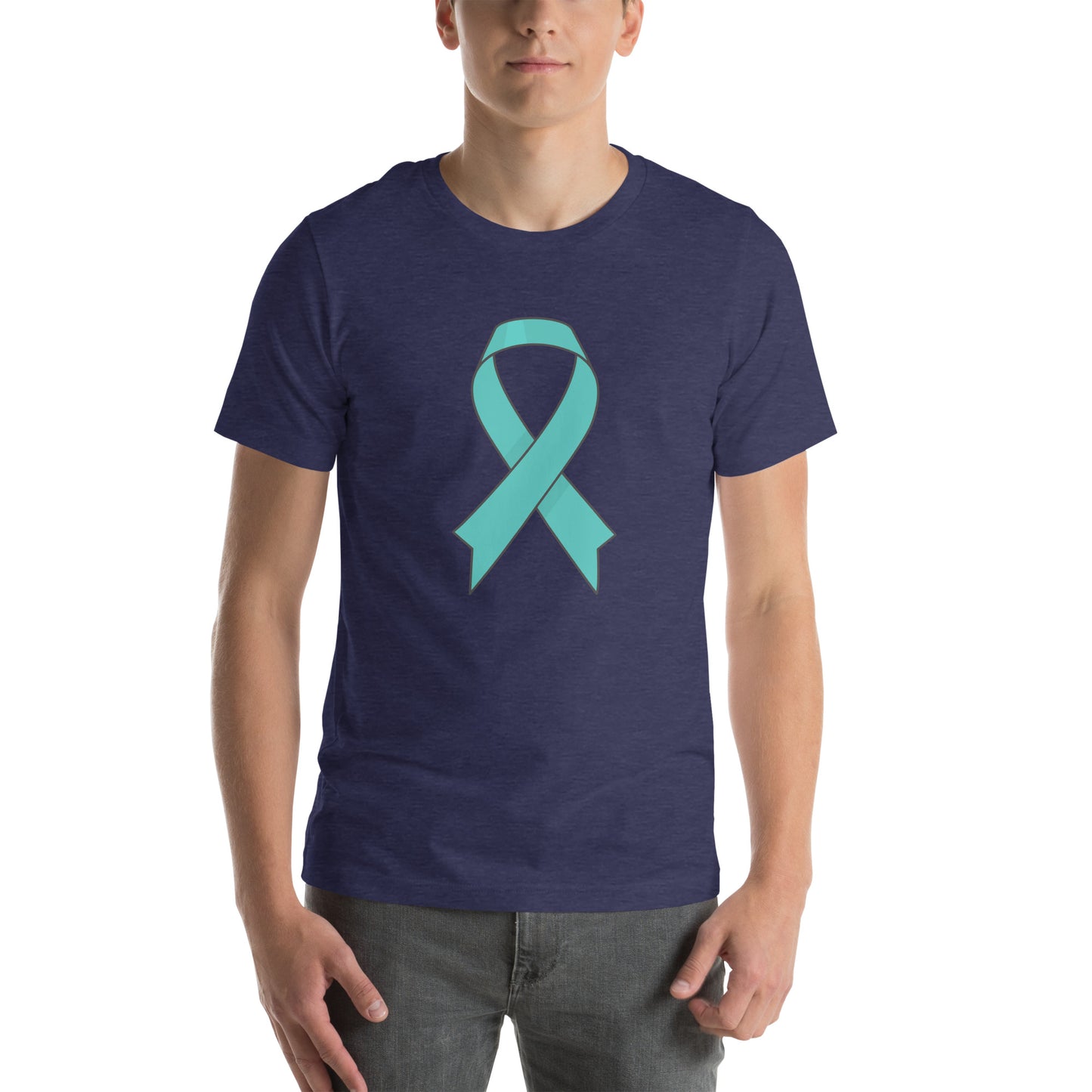 Big Teal Ribbon