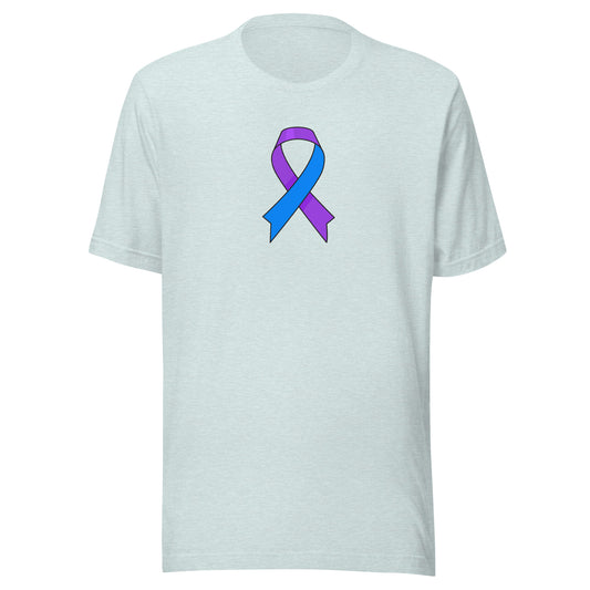 Blue and Purple Ribbon