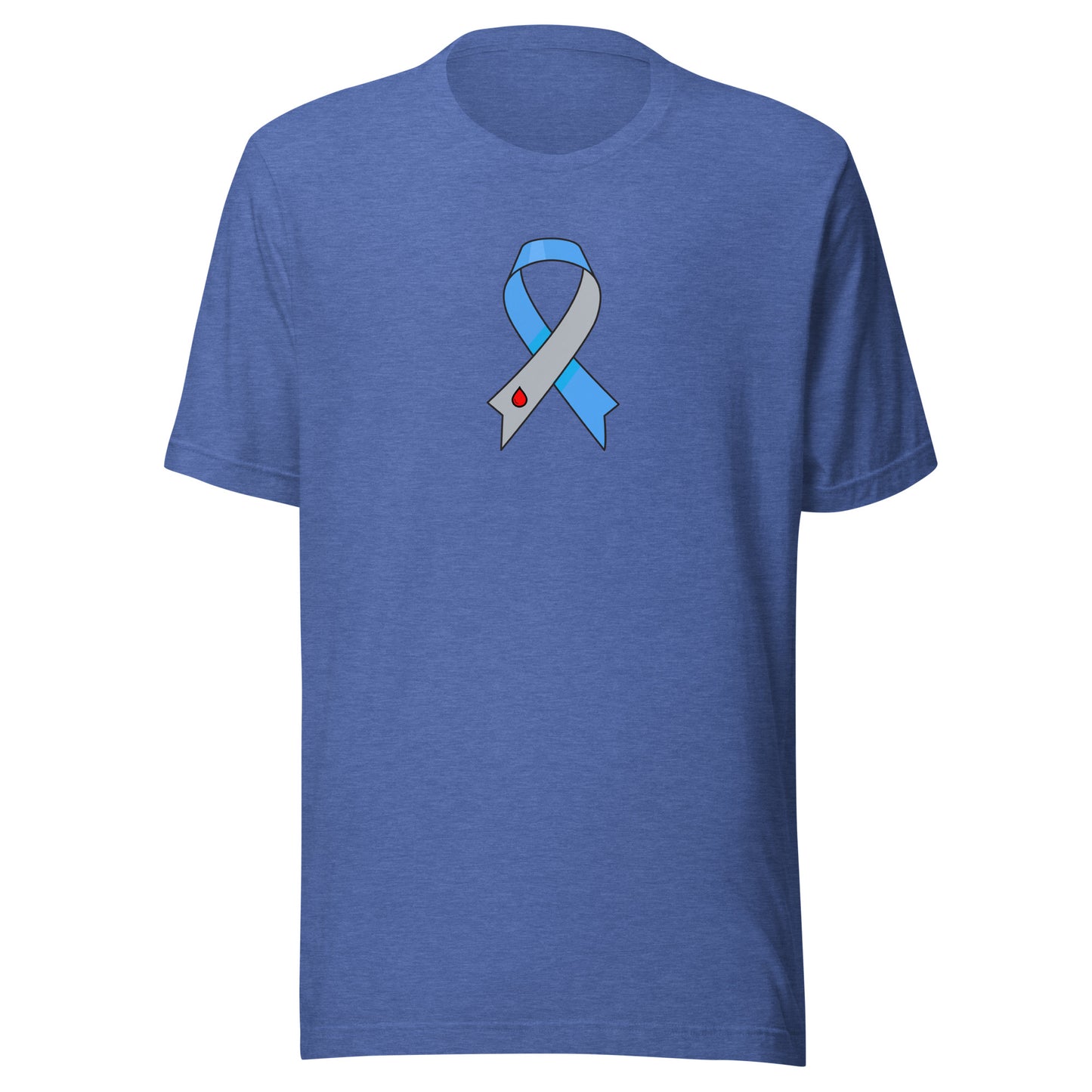 Blue and Gray Ribbon