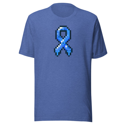 Blue Pixel Ribbon