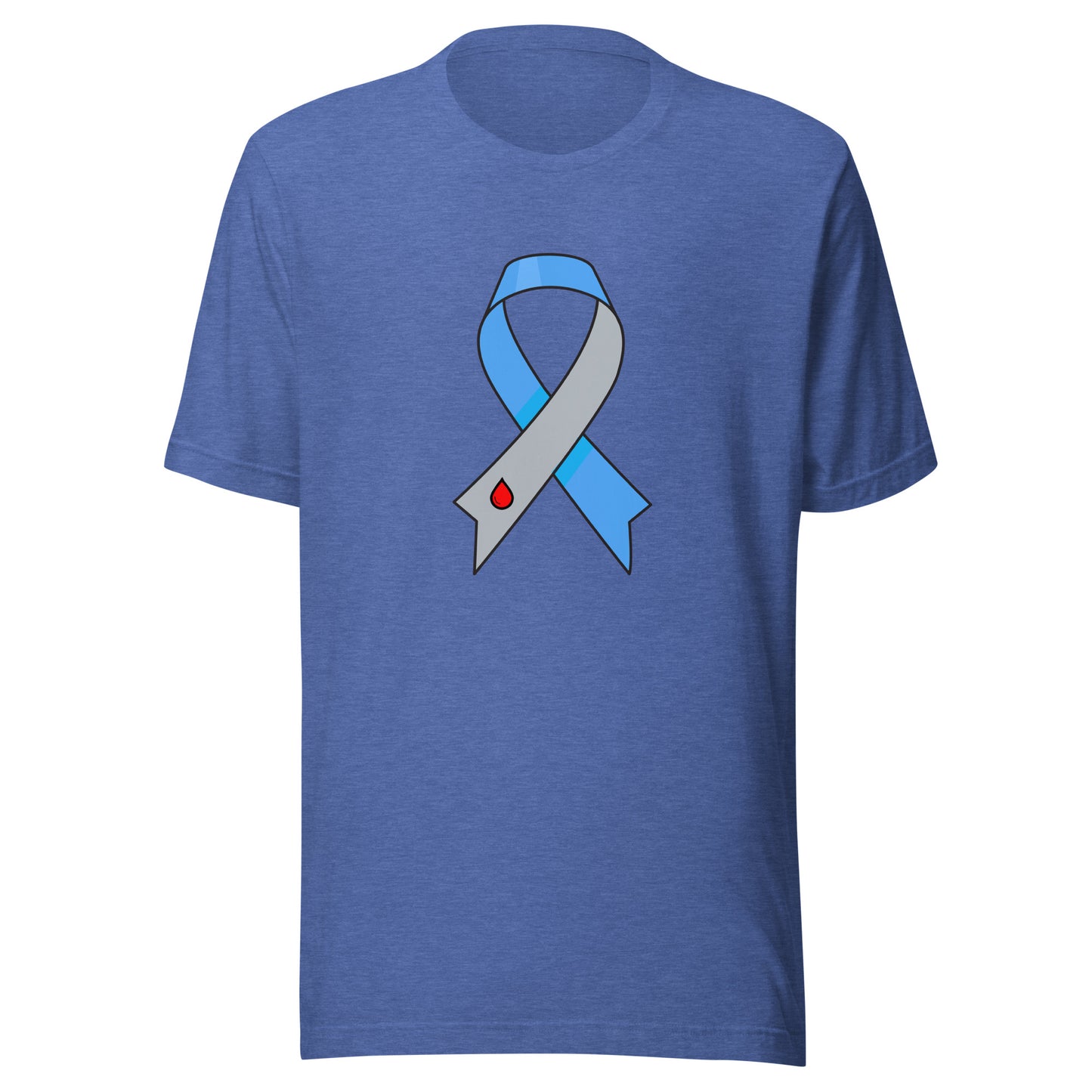 Big Blue and Gray Ribbon