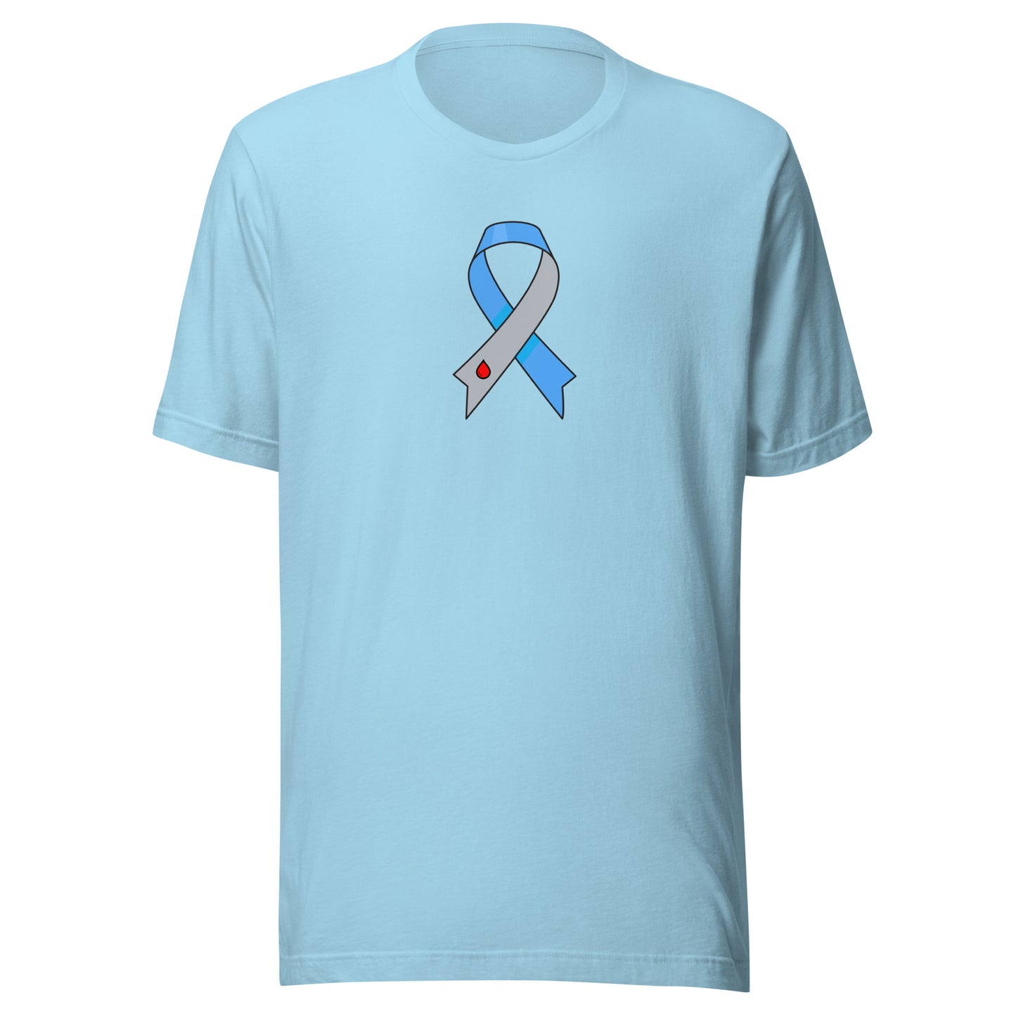 Blue and Gray Ribbon