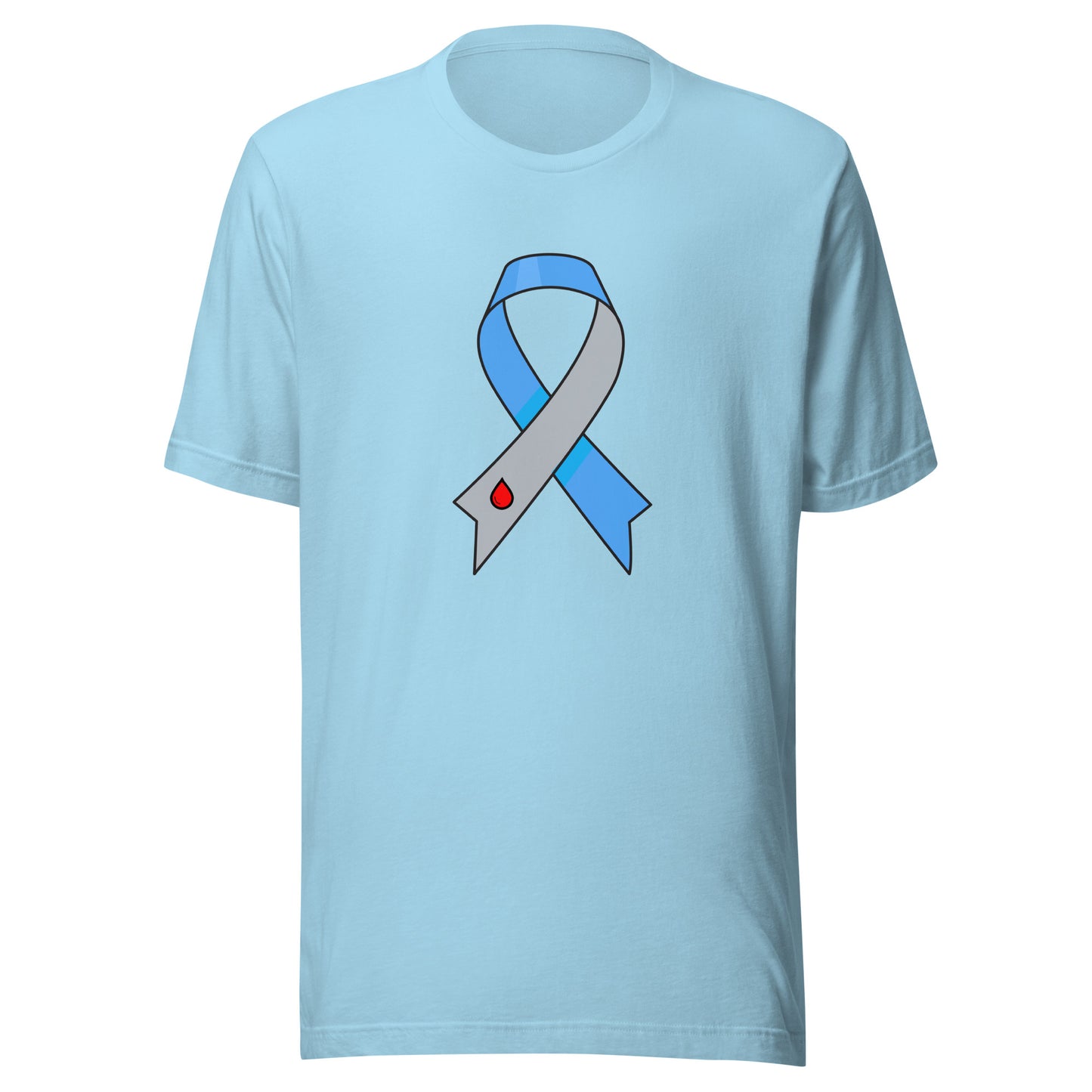 Big Blue and Gray Ribbon