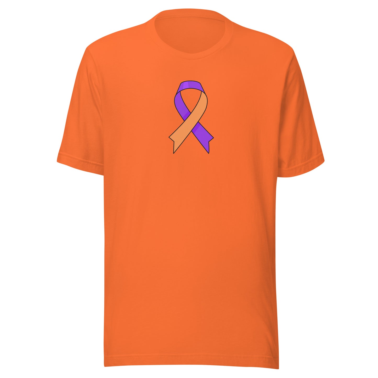 Purple and Orange Ribbon