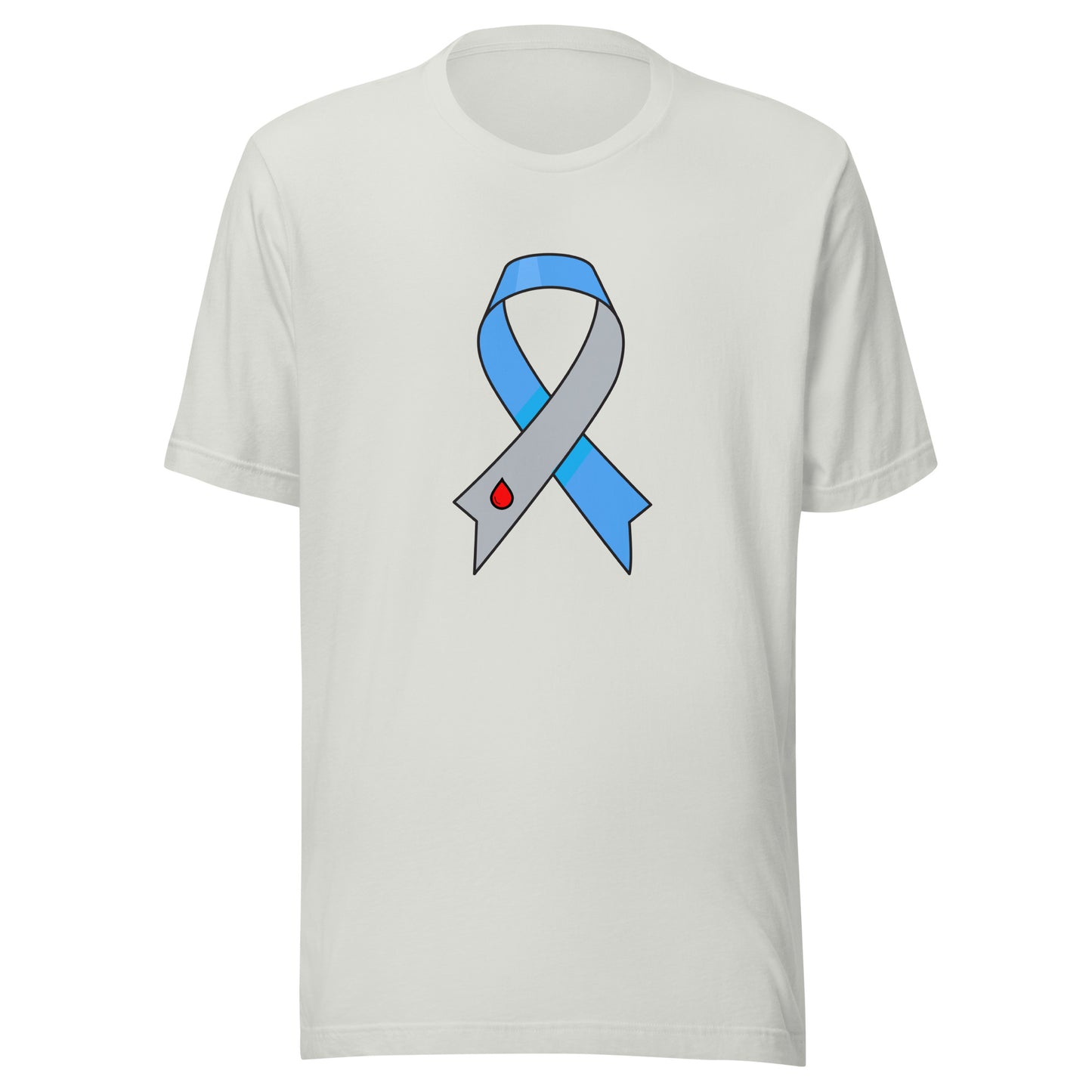 Big Blue and Gray Ribbon