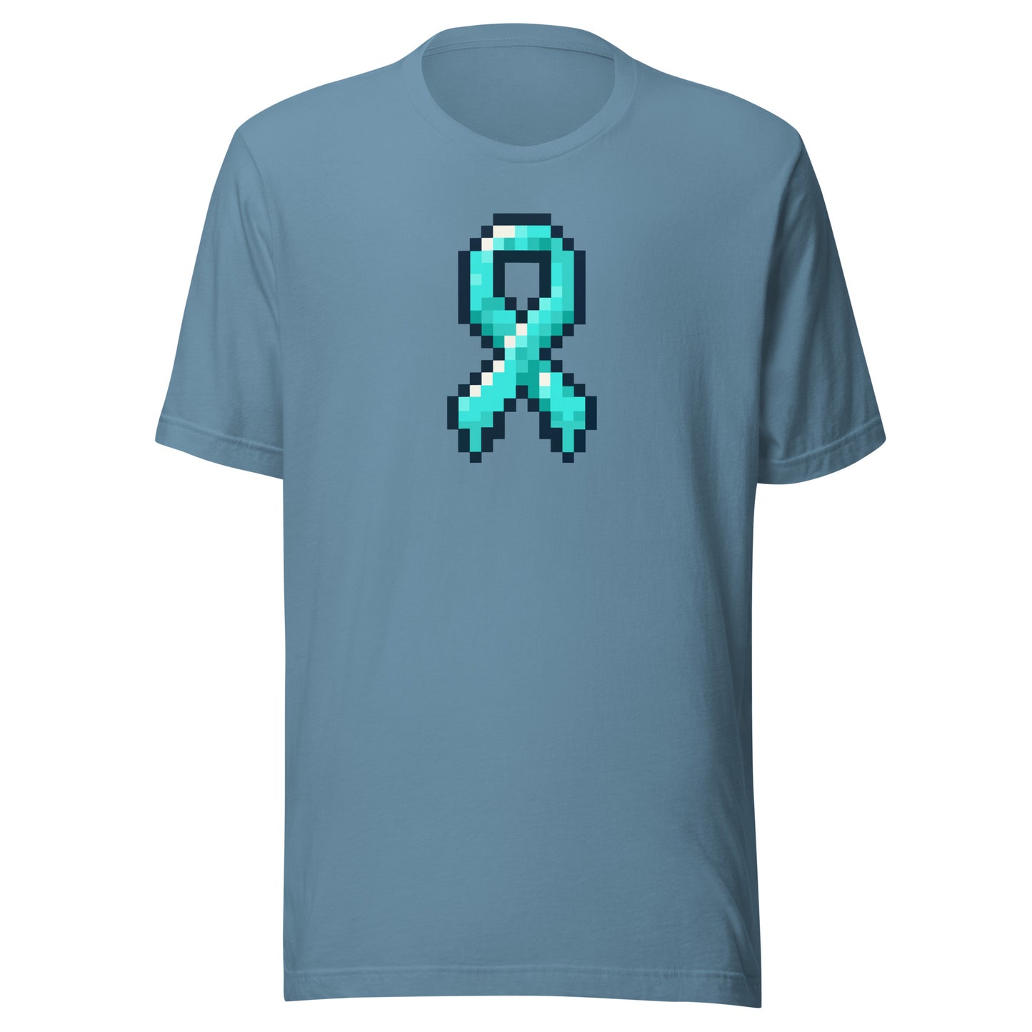 Turquoise Pixel Ribbon