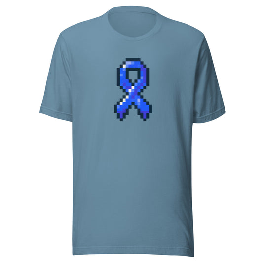 Dark Blue Pixel Ribbon