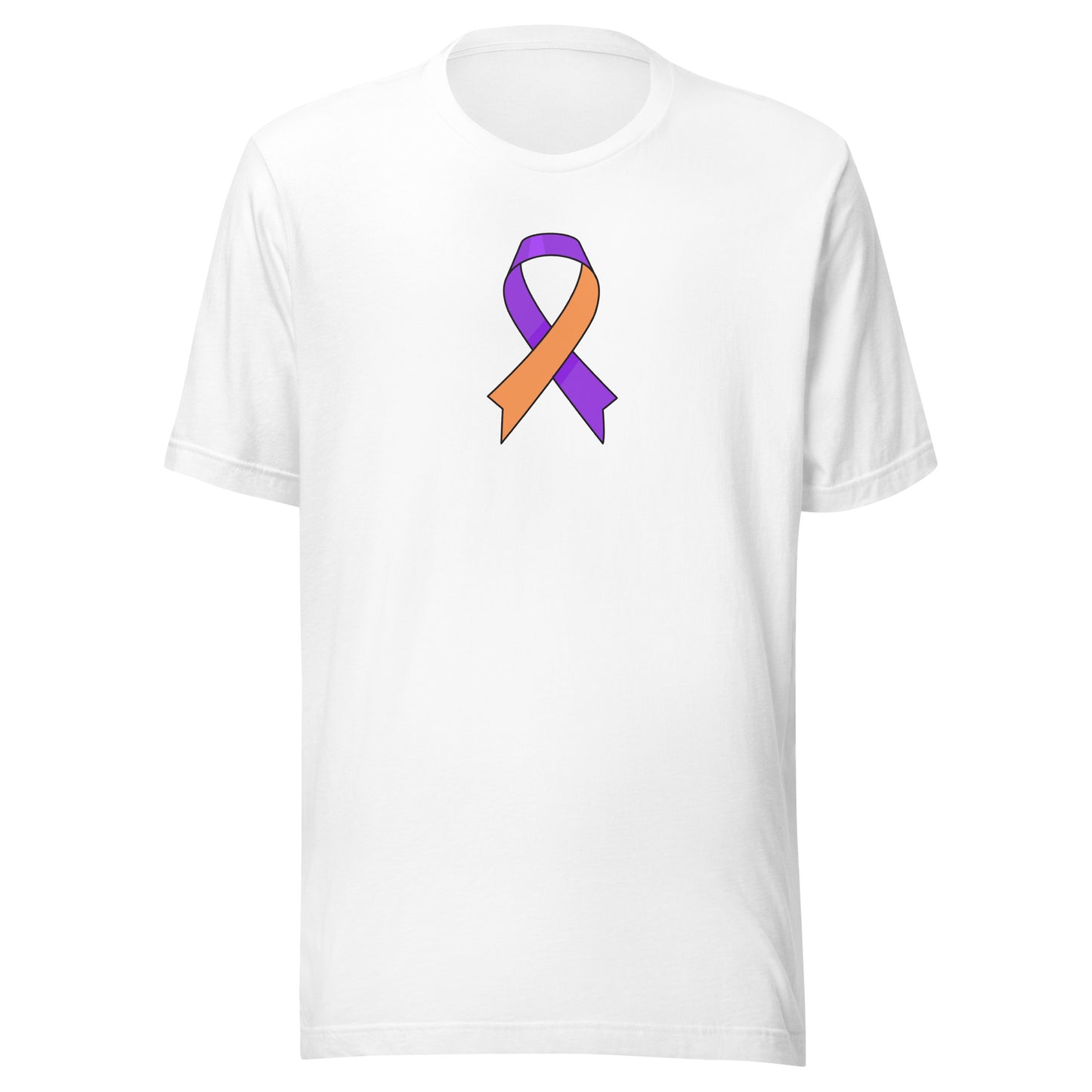 Purple and Orange Ribbon