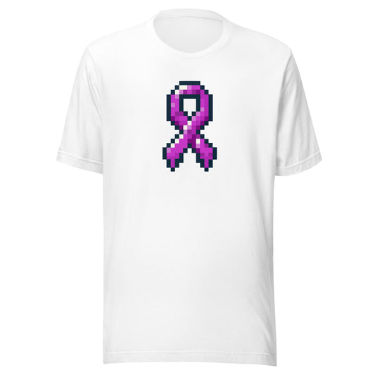 Purple Pixel Ribbon