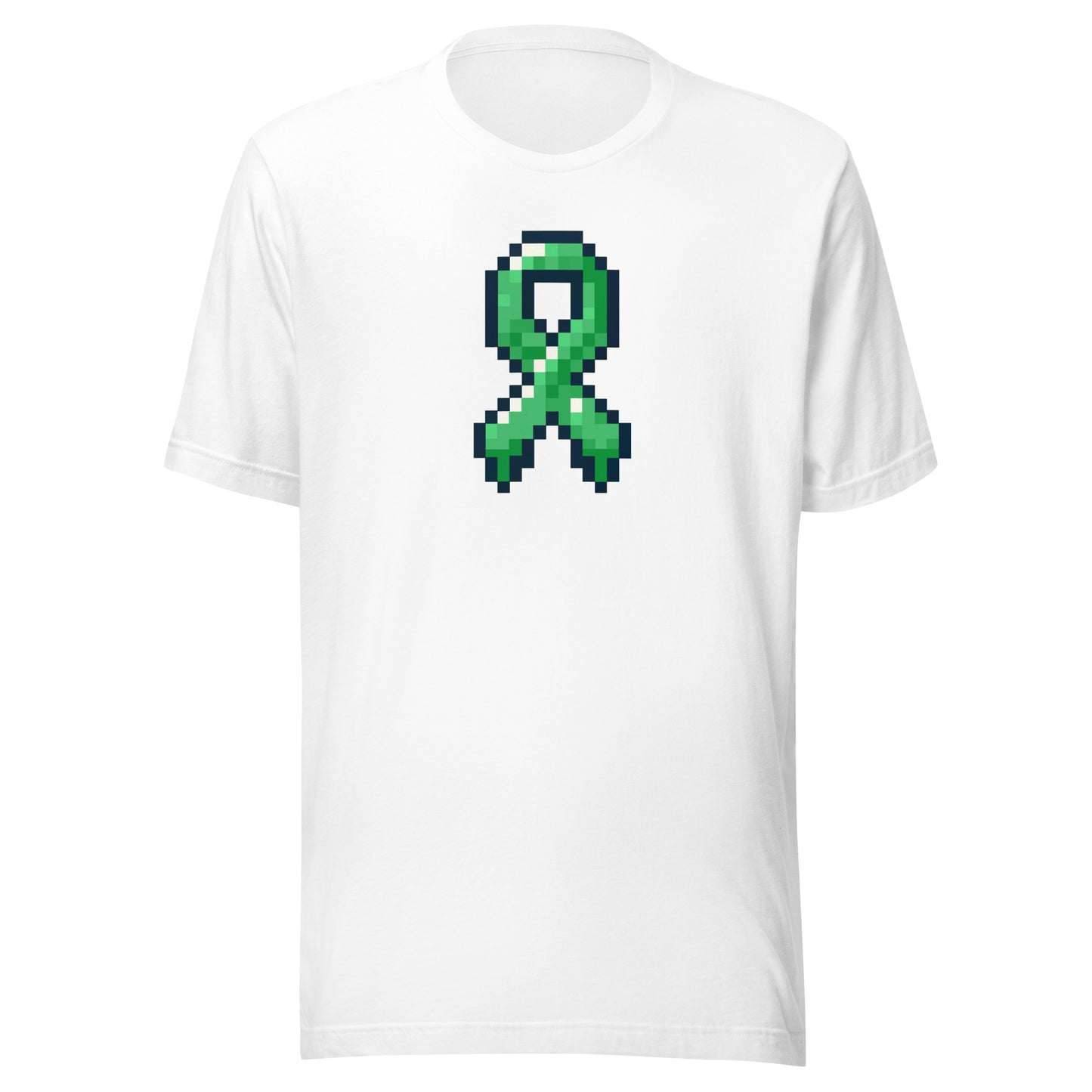 Green Pixel Ribbon