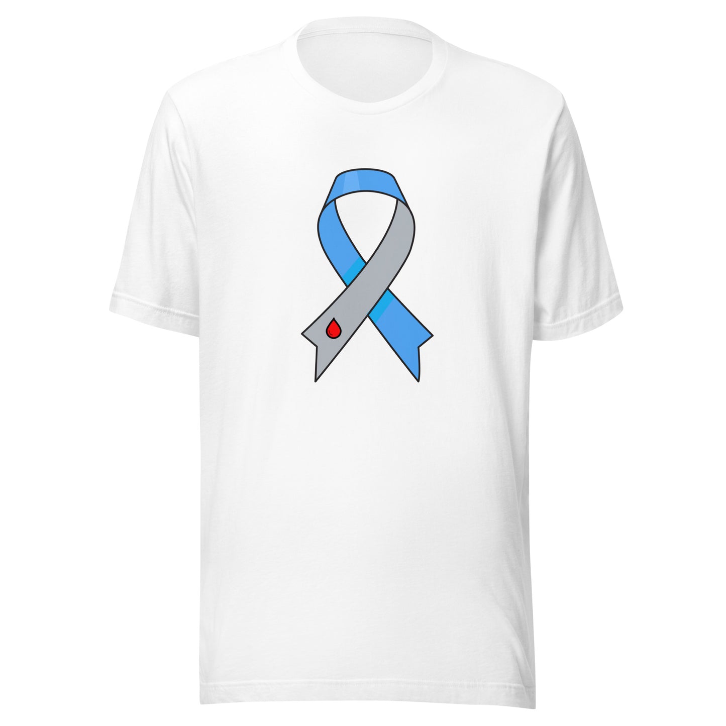 Big Blue and Gray Ribbon