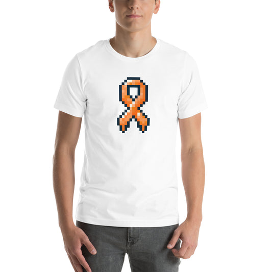 Orange Pixel Ribbon