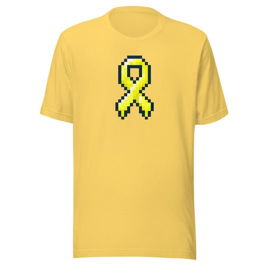 Yellow Pixel Ribbon