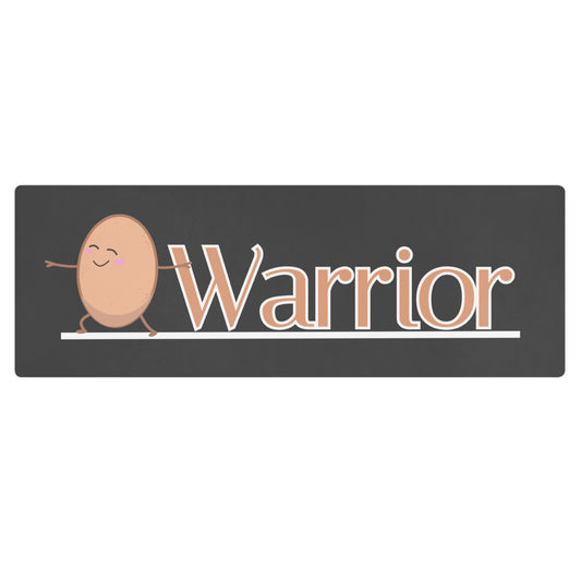 Egg Warrior Yoga Mat