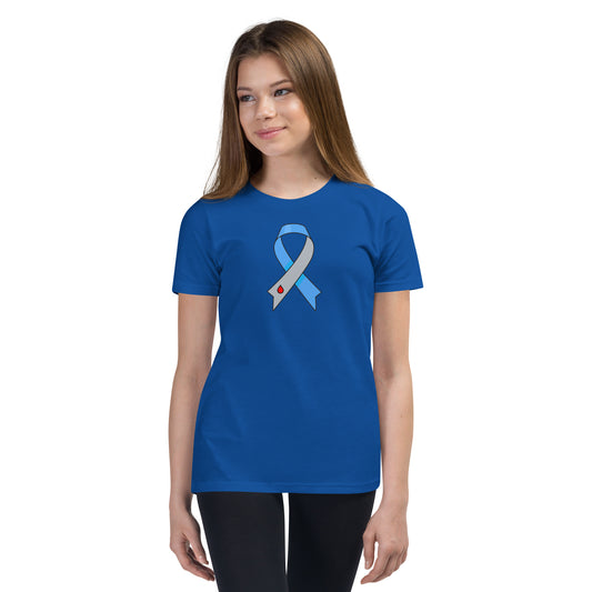 Blue and Gray Ribbon Youth